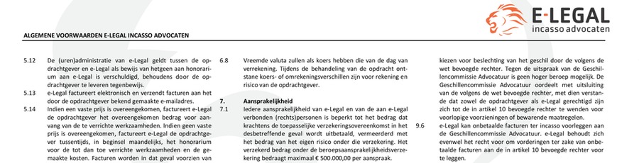 Betalingsvoorwaarden nodig? Gratis voorbeeld betalingscondities